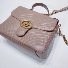 Charger l&#39;image dans la galerie, No.001324-4-Gucci GG Marmont Small Top Handle Bag
