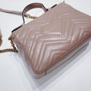 No.001324-4-Gucci GG Marmont Small Top Handle Bag