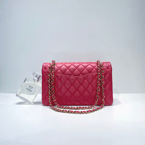 No.3707-Chanel Lambskin Classic Flap Bag 25cm