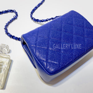 No.3051-Chanel Incognito Caviar Square Mini Flap Bag