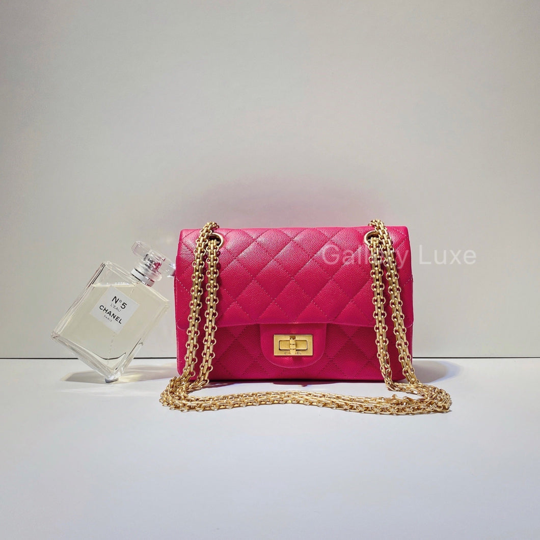 No.2726-Chanel Caviar Reissue 2.55 Small Double Flap Bag