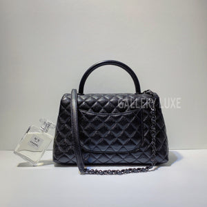 No.3052-Chanel Medium So Black Coco Handle
