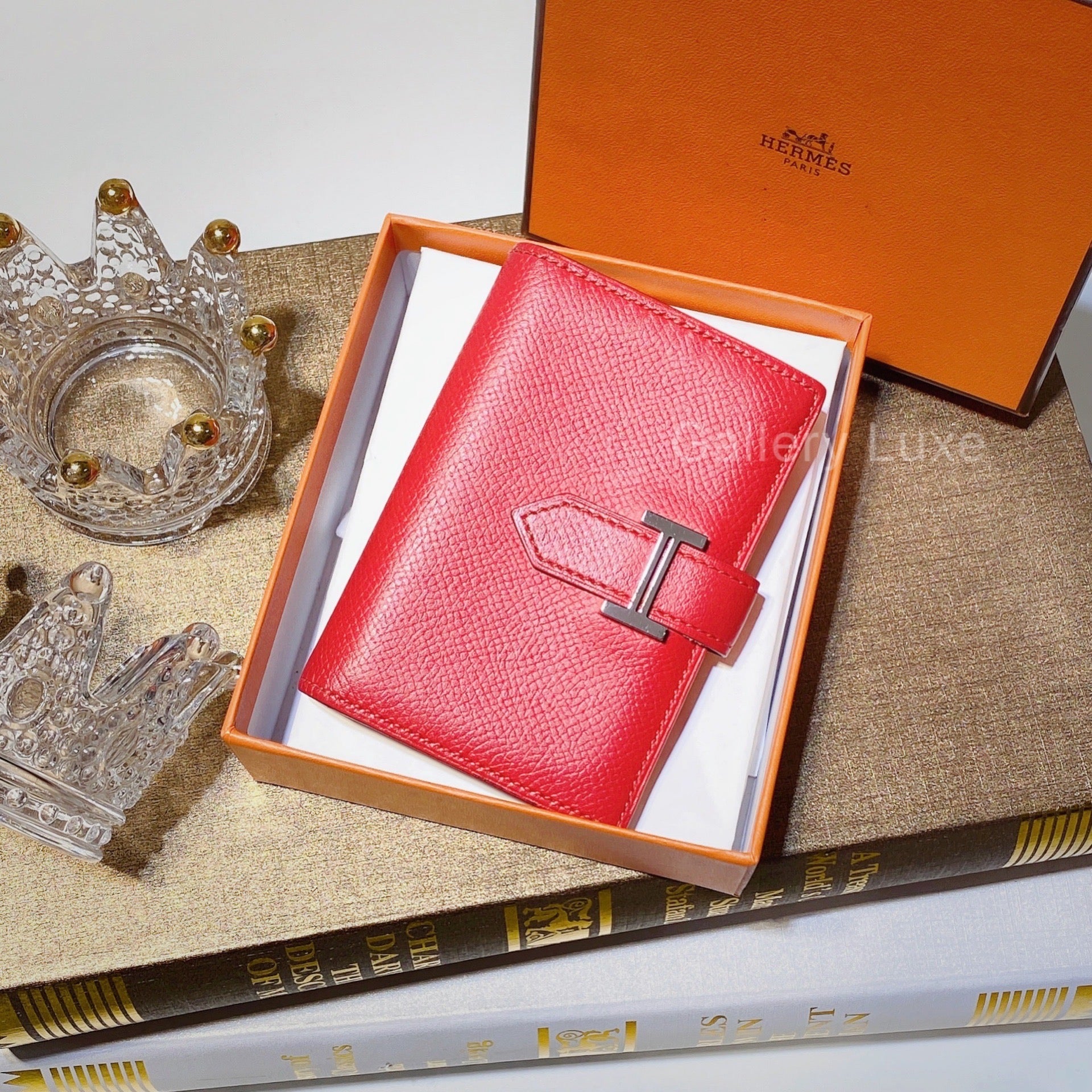 Hermes bearn card case Clearance