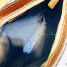 Charger l&#39;image dans la galerie, No.2732-Celine Vintage Macadam Pattern Round Hand Bag
