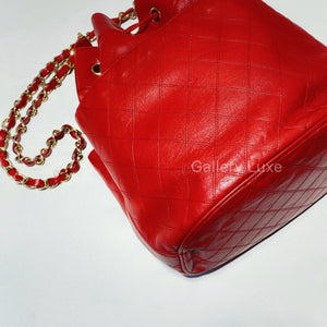 No.2169-Chanel Vintage Calfskin Bucket Bag