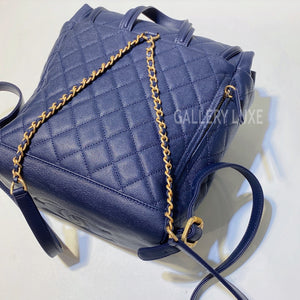 No.3063-Chanel Caviar CC Filigree Backpack