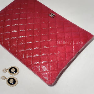 No.2075-Chanel O Case Clutch Large