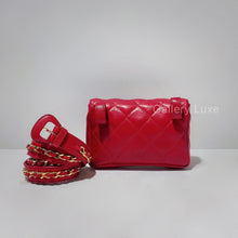 이미지를 갤러리 뷰어에 로드 , No.2289-Chanel Vintage Lambskin Belt Bag
