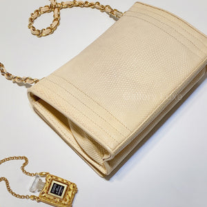No.2725-Chanel Vintage Lizard Flap Bag