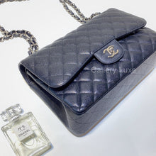 Load image into Gallery viewer, No.001157-Chanel Caviar Timeless Classic Jumbo Flap Bag
