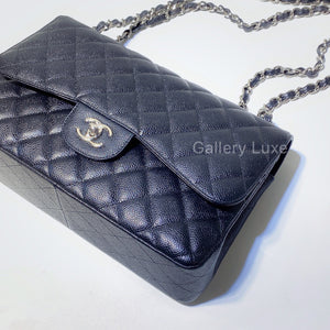 No.001157-Chanel Caviar Timeless Classic Jumbo Flap Bag