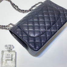 Load image into Gallery viewer, No.001157-Chanel Caviar Timeless Classic Jumbo Flap Bag
