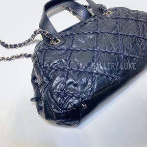 No.3088-Chanel Calfskin Ultra Stitch Bowling Bag