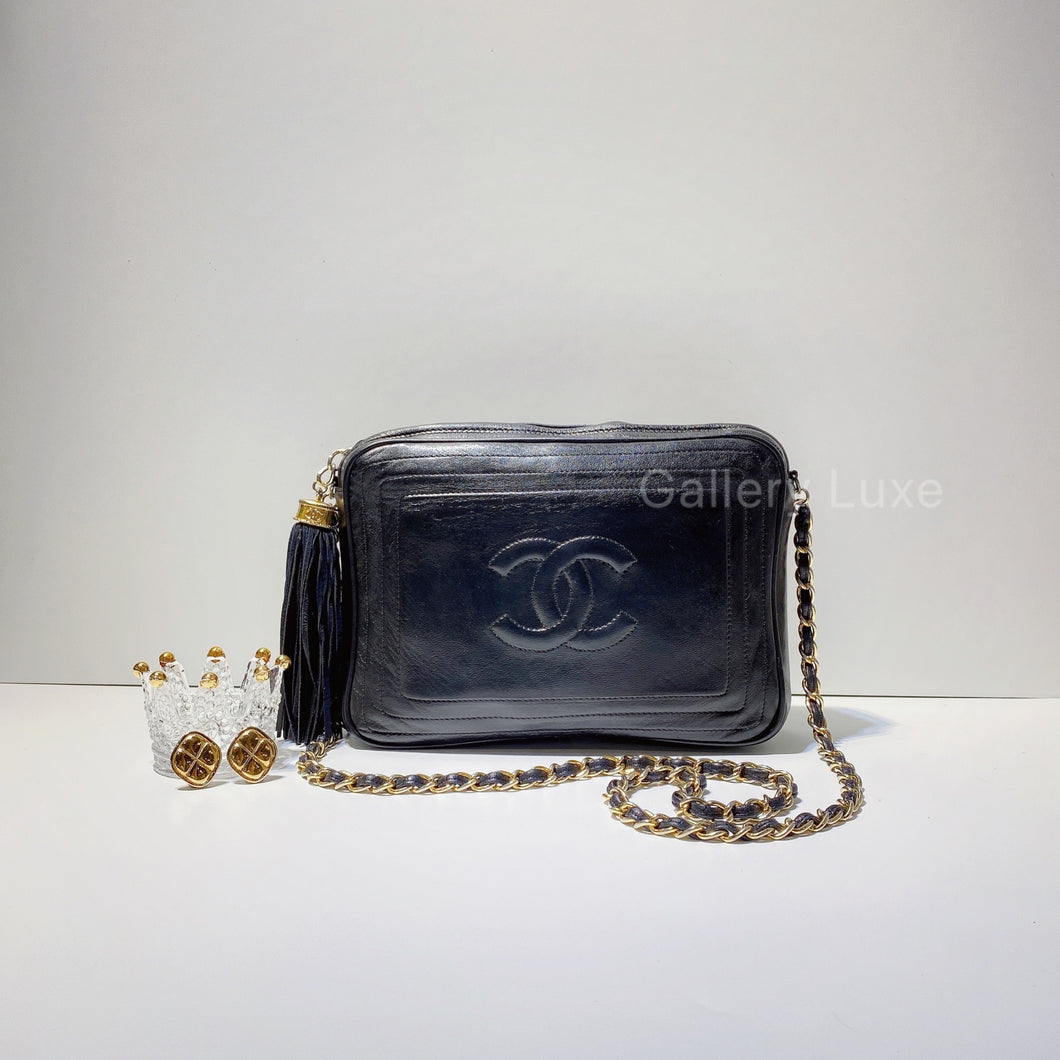 No.2756-Chanel Vintage Lambskin Camera Bag