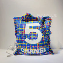 이미지를 갤러리 뷰어에 로드 , No.3071-Chanel Fabric Shopping Bag

