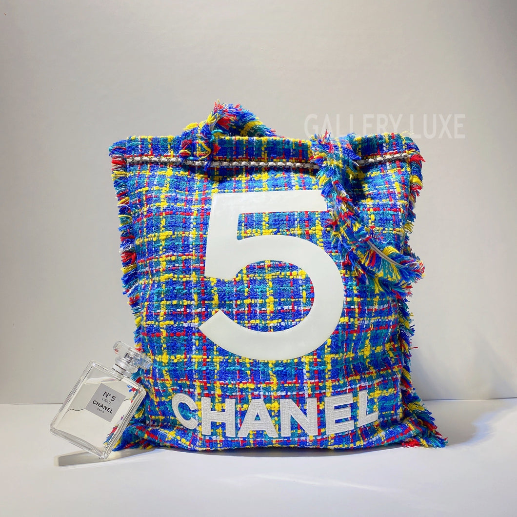 No.3071-Chanel Fabric Shopping Bag