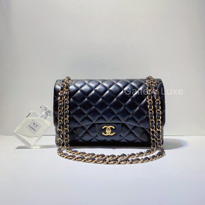 No.2744-Chanel Lambskin Classic Jumbo Flap Bag