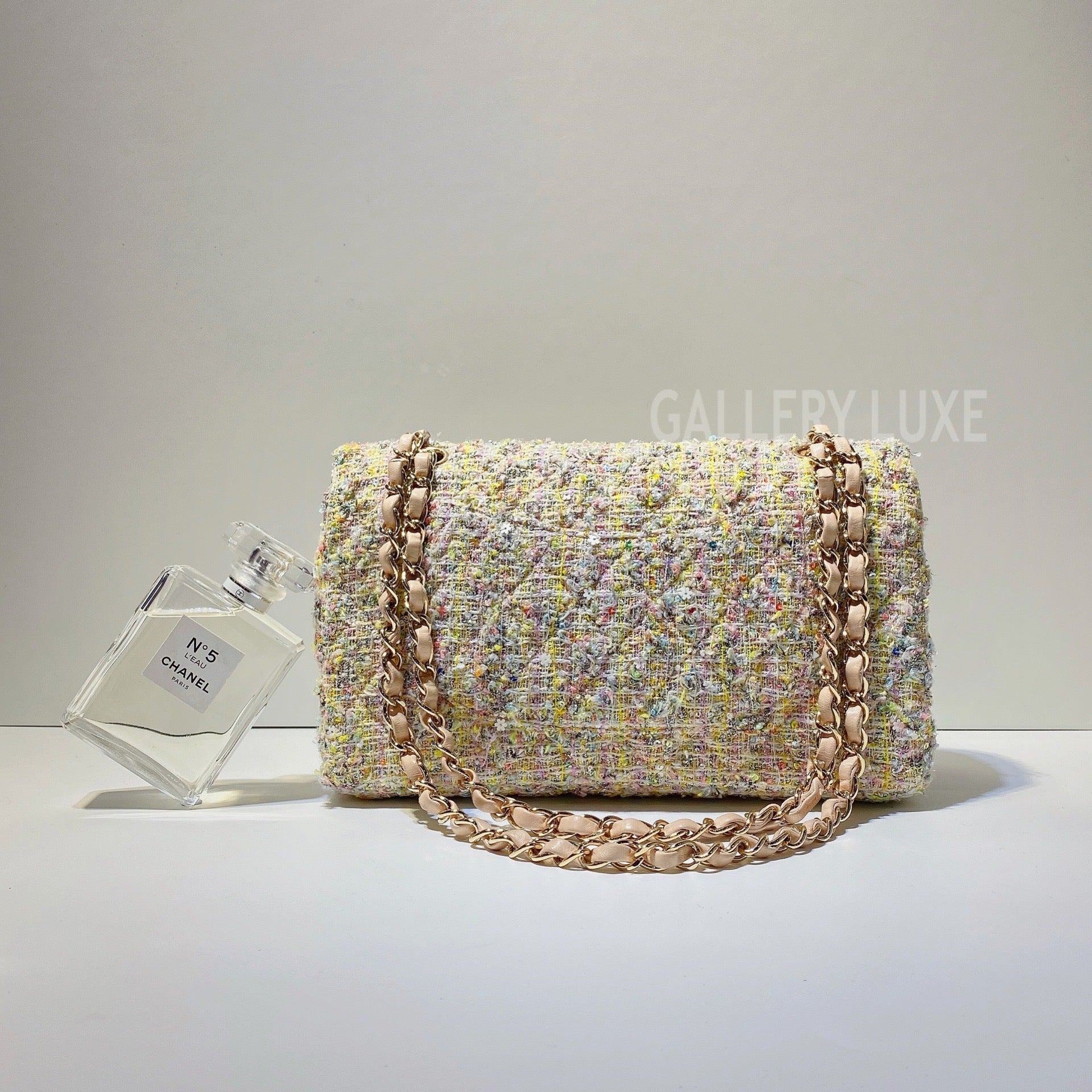 No.3086-Chanel Tweed Evening Garden Flap Bag – Gallery Luxe