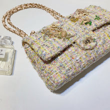 Load image into Gallery viewer, No.3086-Chanel Tweed Evening Garden Flap Bag
