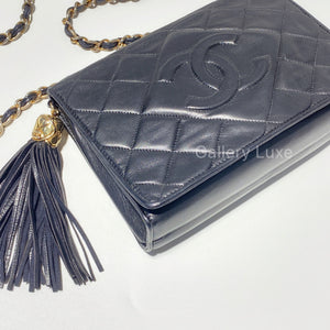 No.2138-Chanel Vintage Lambskin Flap Bag