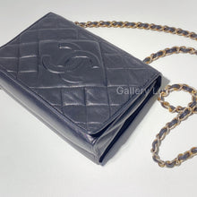 将图片加载到图库查看器，No.2138-Chanel Vintage Lambskin Flap Bag
