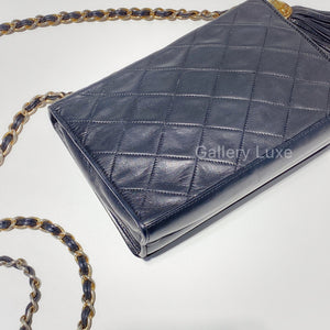 No.2138-Chanel Vintage Lambskin Flap Bag