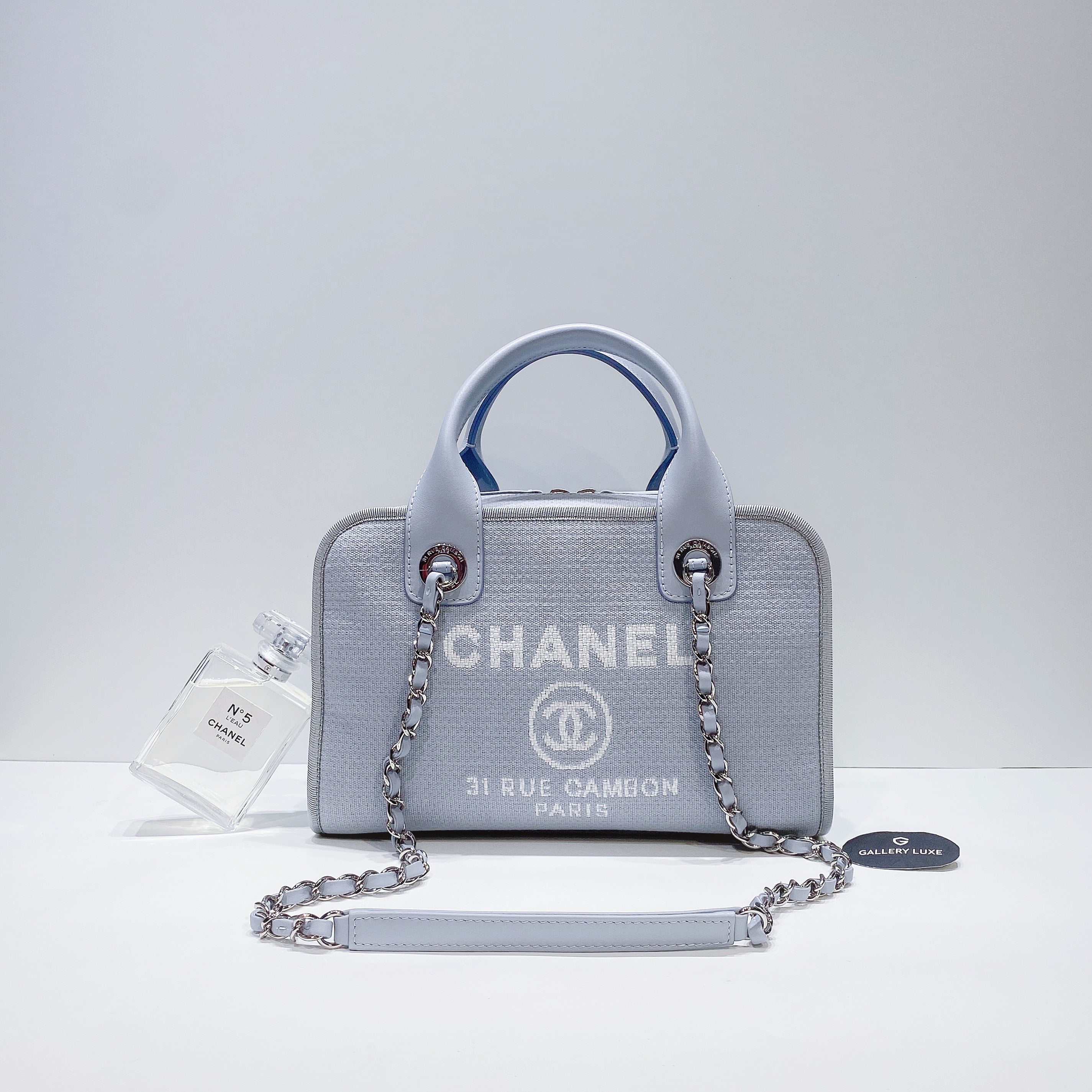 No.001347-1-Chanel Deauville Bowling Bag (Brand New / 全新