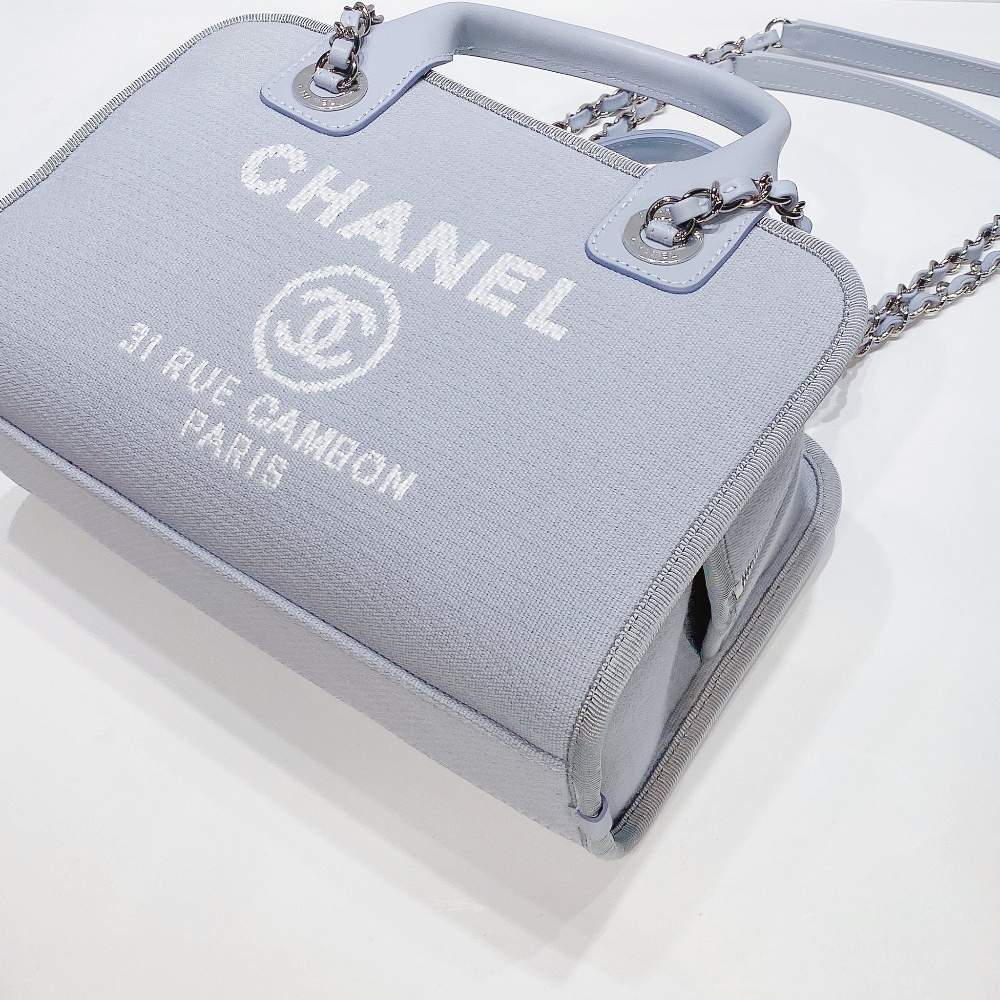 CHANEL DEAUVILLE 2021-22FW Bowling Bag