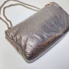 Load image into Gallery viewer, No.3047-Chanel Metallic Perforated Leather Drill Flap Bag
