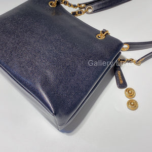 No.2475-Chanel Vintage Caviar Shoulder Bag
