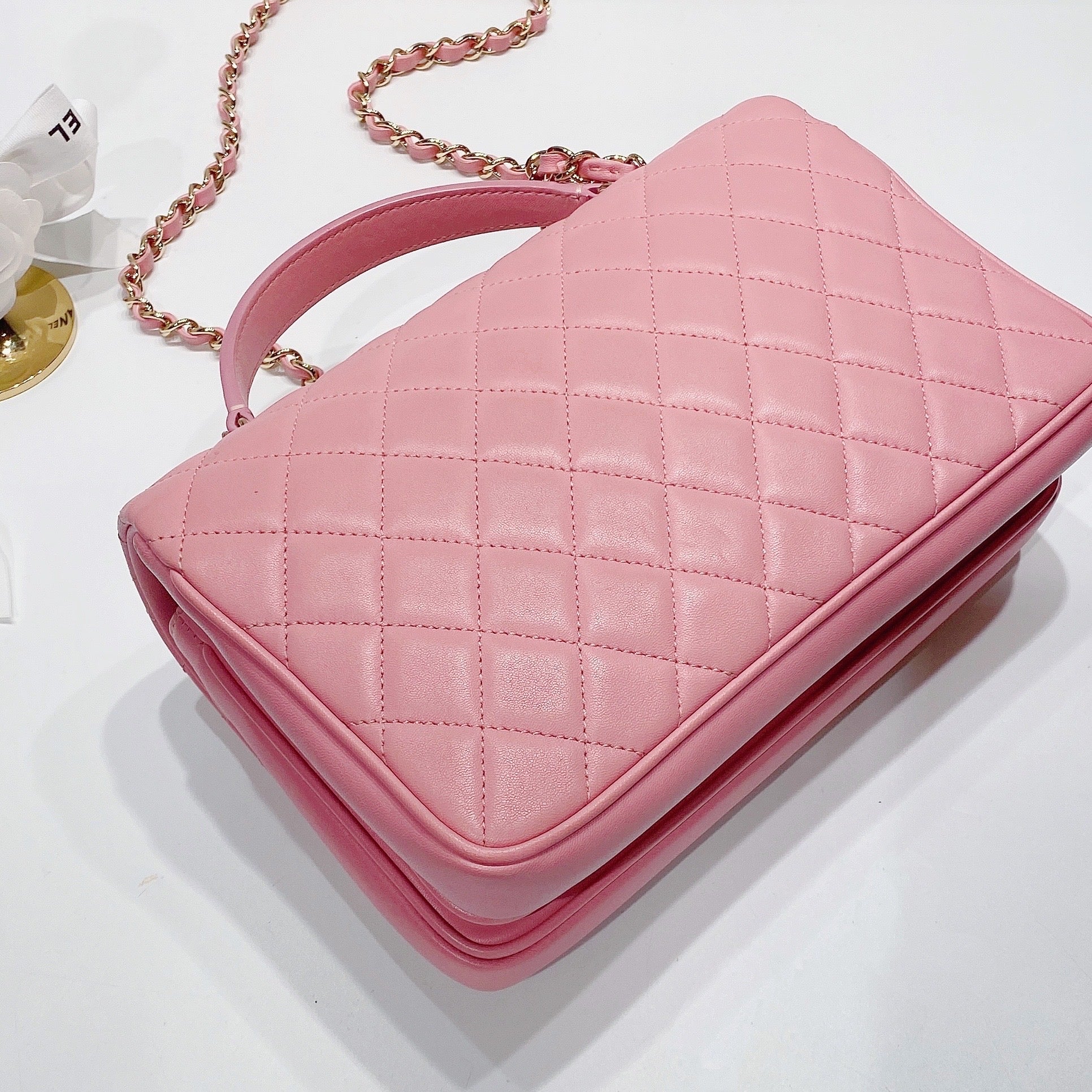 💕Super Gorgeous!💕 Rare Chanel Citizen Chic Small Flap in Pink