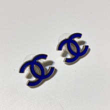 将图片加载到图库查看器，No.2583-Chanel Classic CC Earrings
