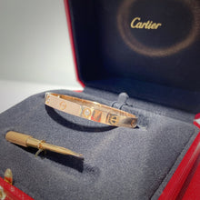 将图片加载到图库查看器，No.2471-Cartier Love Bracelet 4 Diamonds
