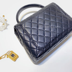 No.2763-Chanel Vintage Caviar Small Kelly Handle Bag