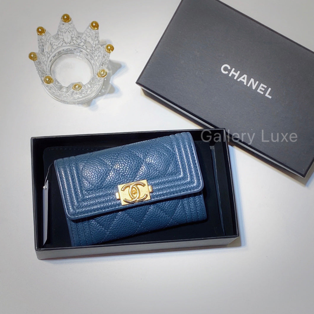No.2651-Chanel Caviar Boy Card Holder