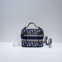 Load image into Gallery viewer, No.3617-Christian Dior Small Oblique Embroidery Travel Vanity
