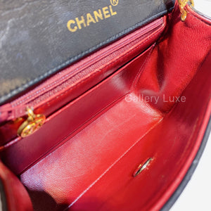 No.2776-Chanel Vintage Lambskin Classic Flap Mini 17cm