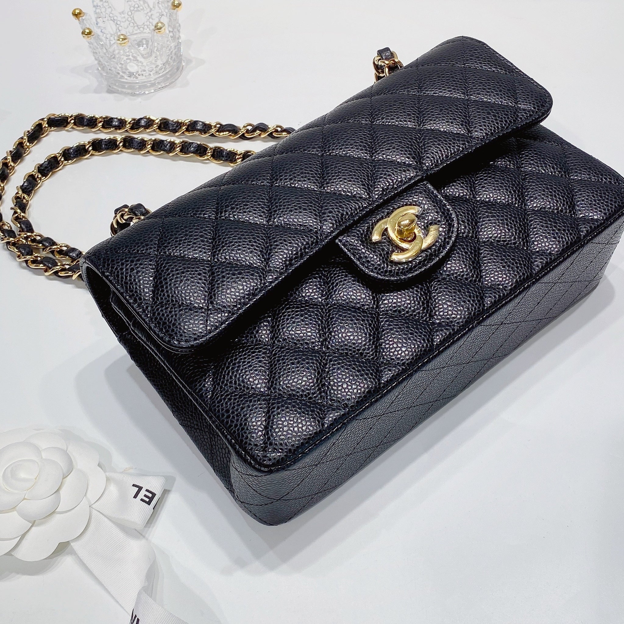 No.001329-Chanel Caviar Classic Flap Bag 23cm (Brand New / 全新