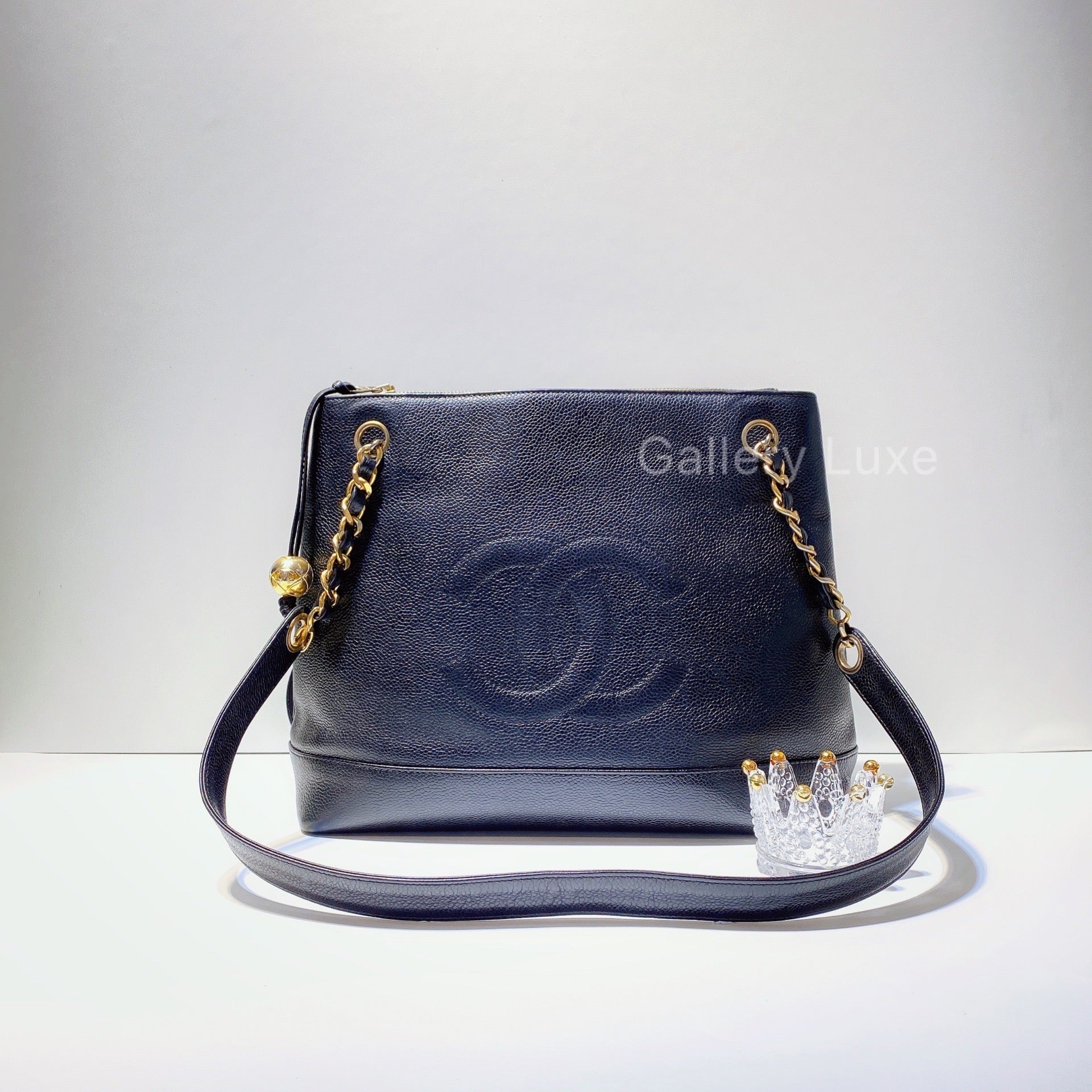 No.2783-Chanel Vintage Caviar Tote Bag – Gallery Luxe Limited