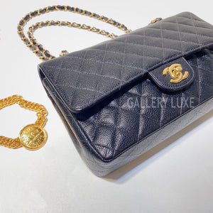 No.3107-Chanel Vintage Caviar Classic Flap 25cm