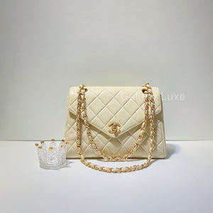 No.2780-Chanel Vintage Lambskin Envelope Flap Bag