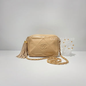 No.2008-Chanel Vintage Lambskin Camera Bag