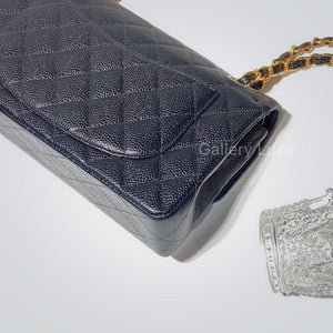 No.2490-Chanel Vintage Caviar Classic Flap 23cm