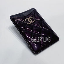 Load image into Gallery viewer, No.3360-Chanel Patent Brilliant Card Holder
