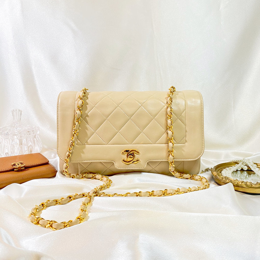 No.2042-Chanel Vintage Diana Bag 25cm